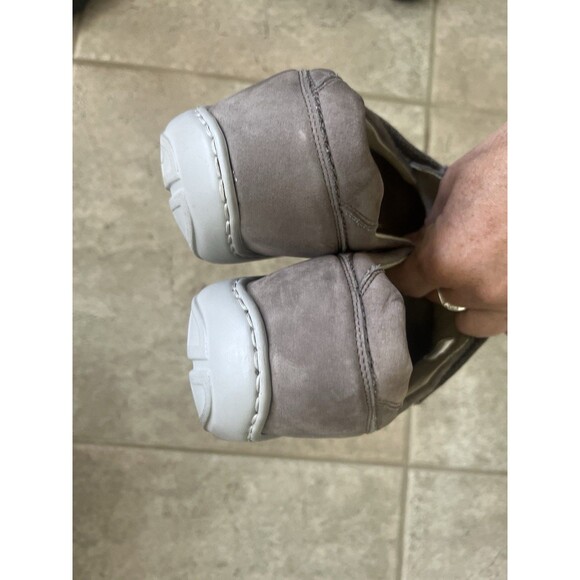 Waldlaufer Eyelet Dark Beige Leather Slip On Shoe Strap Size 7.5 - Picture 4 of 10